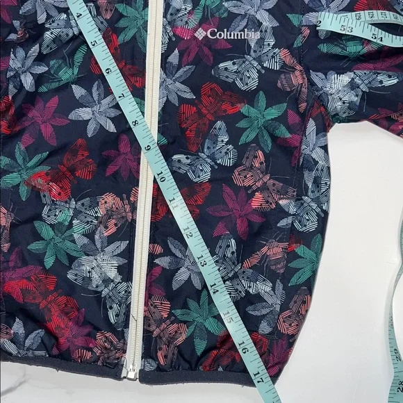 Columbia Multicolor Floral Hooded Jacket - Picture 13 of 13